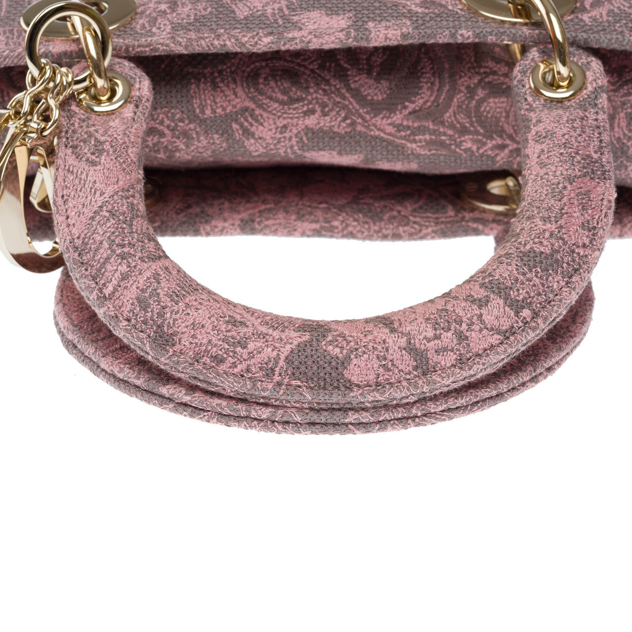 Sac DIOR Lady Dior en Toile Rose - 102003