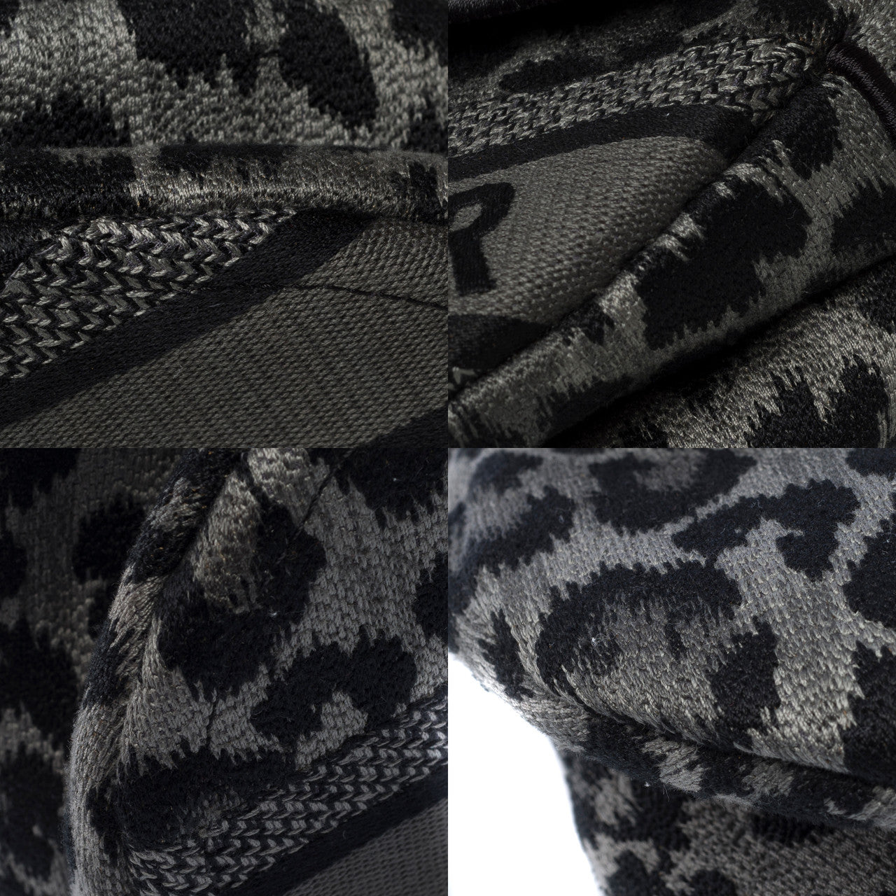 Sac DIOR Saddle en Tweed Gris - 102018