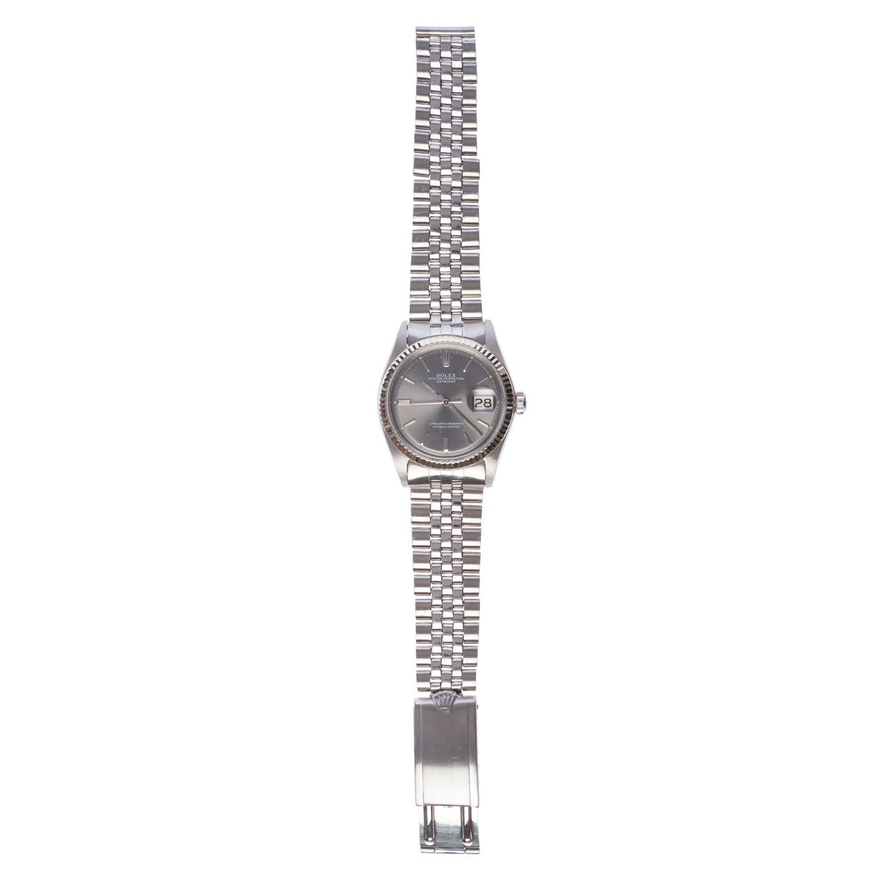 Accessoire ROLEX Day-Date 36mm en Acier Argent - 102065