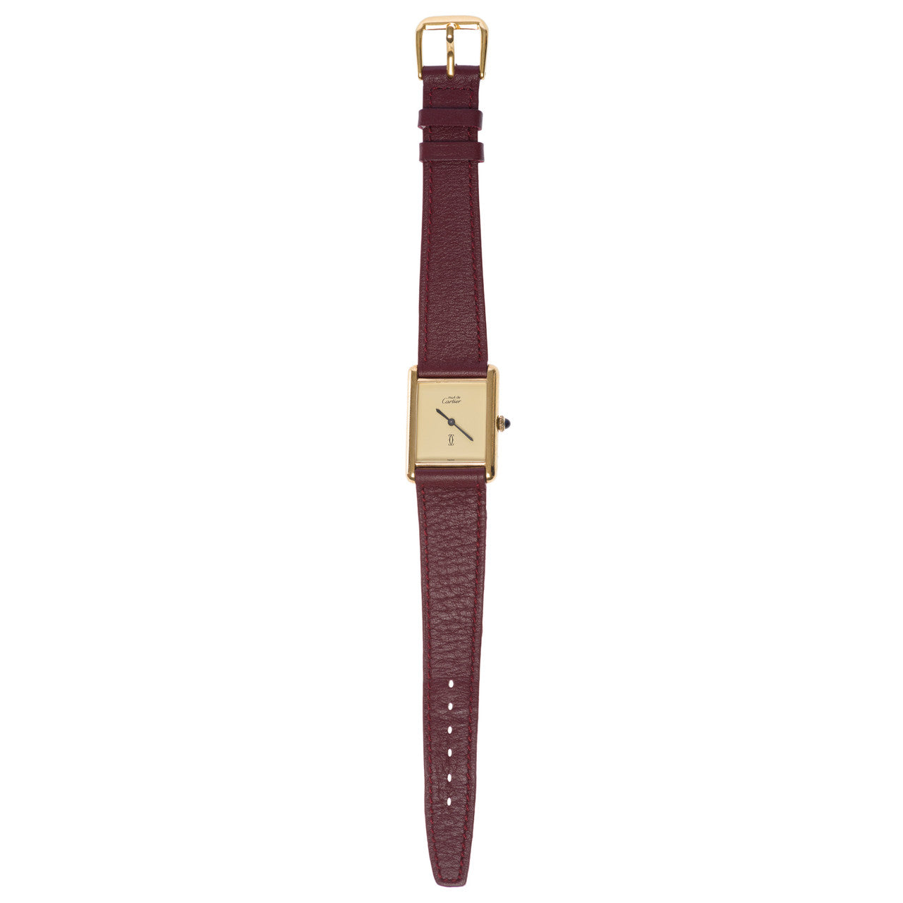 Accessoire CARTIER Tank Must en Acier Marron - 102070