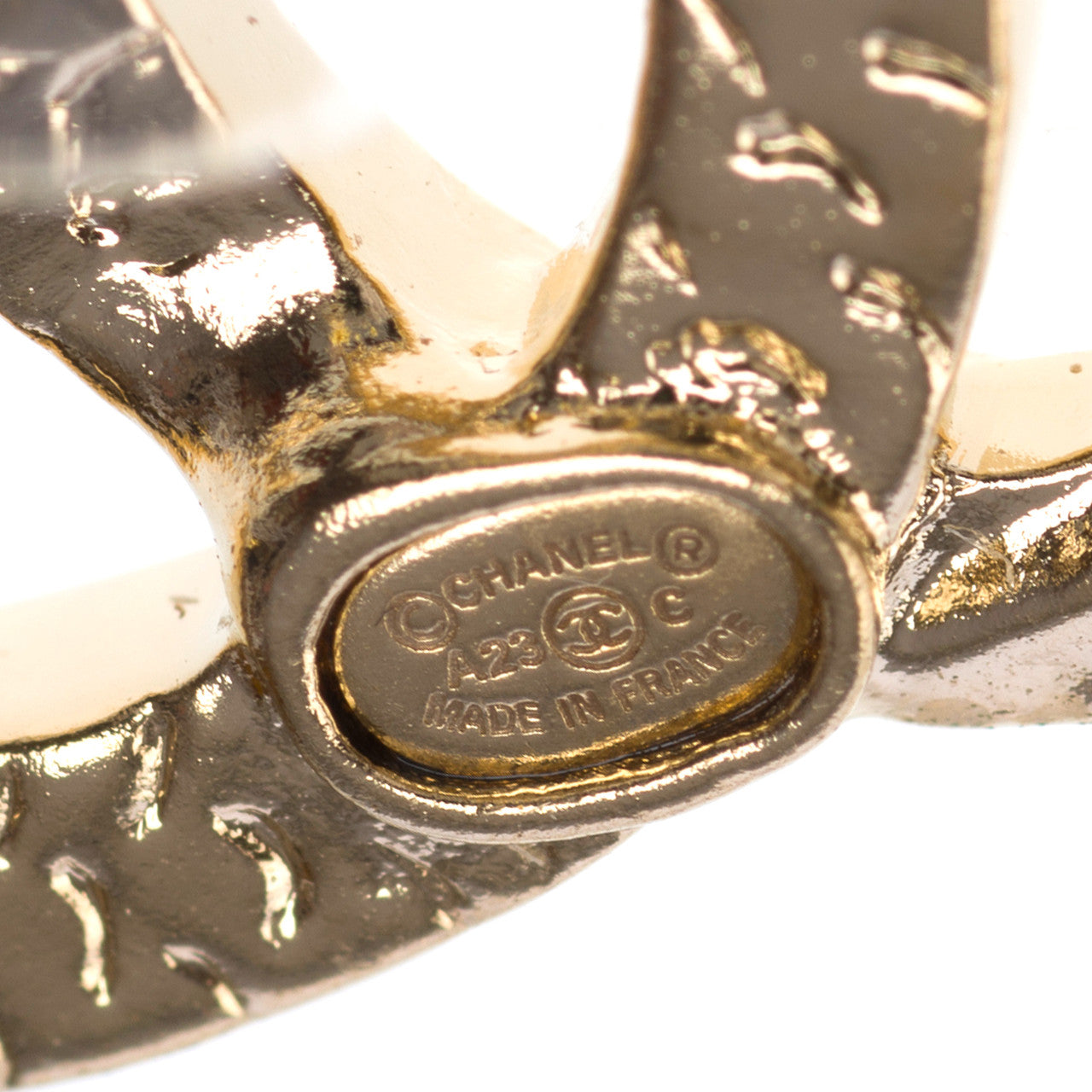 Bijoux CHANEL CC en Métal Doré - 101955