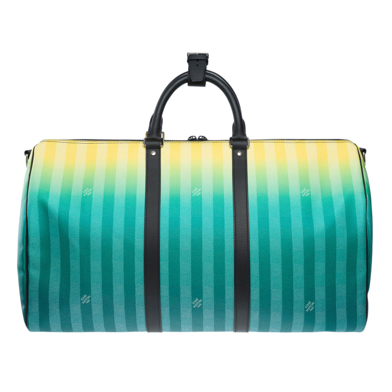 Sac LOUIS VUITTON Keepall en Toile Turquoise - 102090