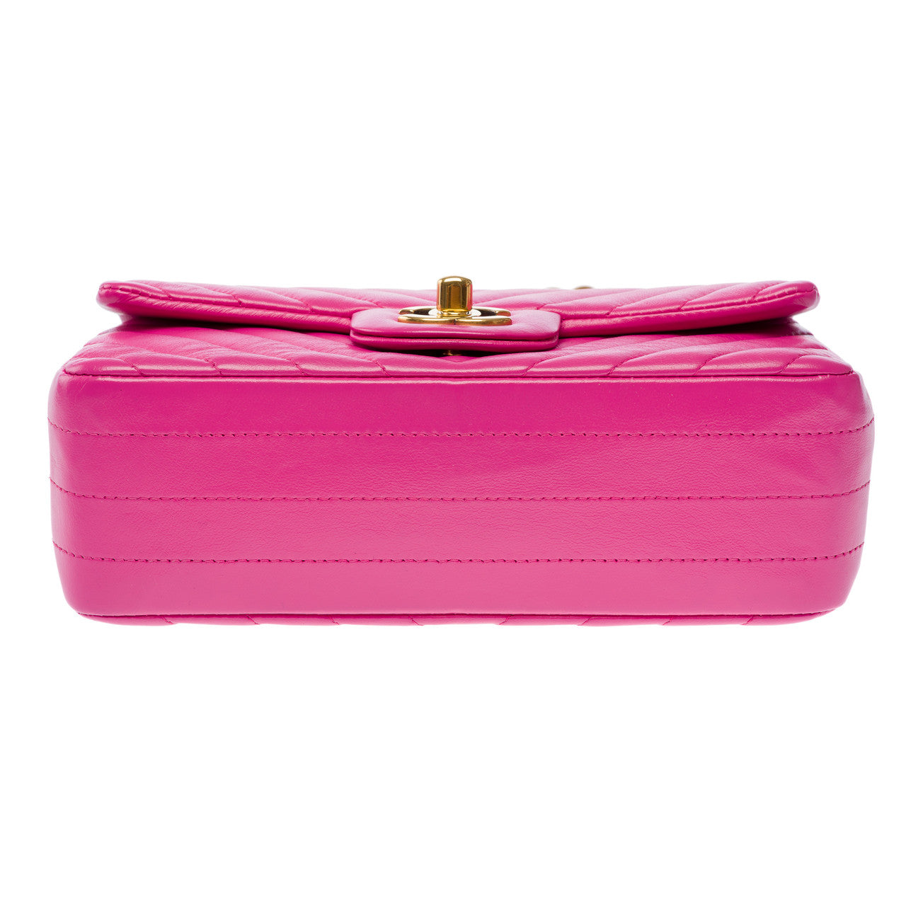 Sac CHANEL Timeless/Classique en Cuir Rose - 102117