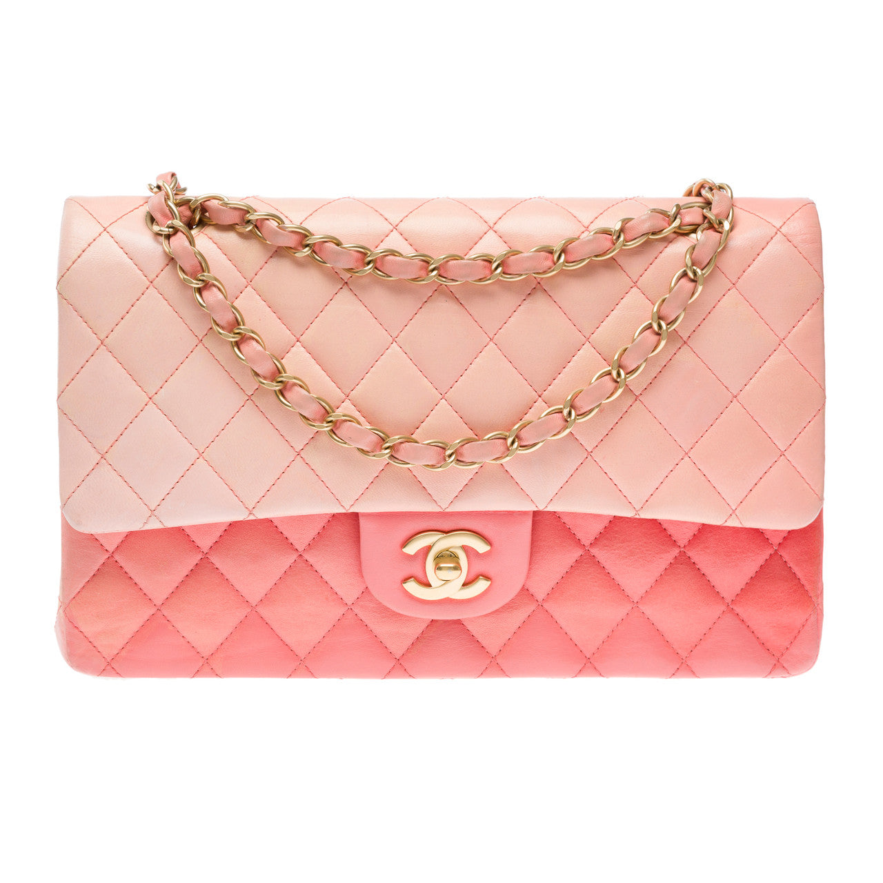 Sac CHANEL Timeless/Classique en Cuir Rose - 101965