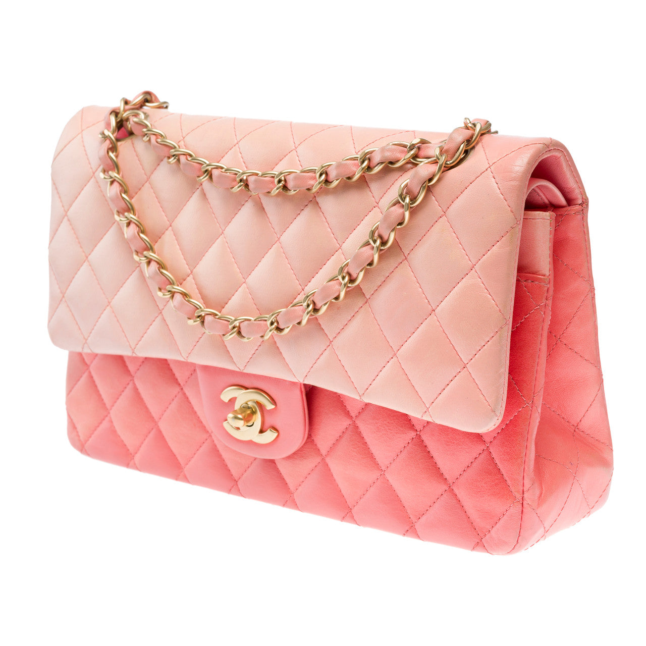 Sac CHANEL Timeless/Classique en Cuir Rose - 101965