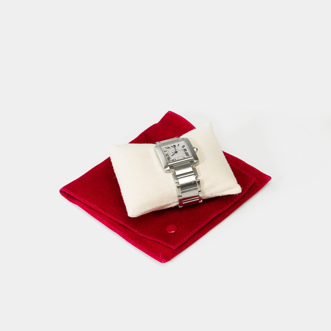 Accessoire CARTIER Tank Francaise en Acier Argent - 101991