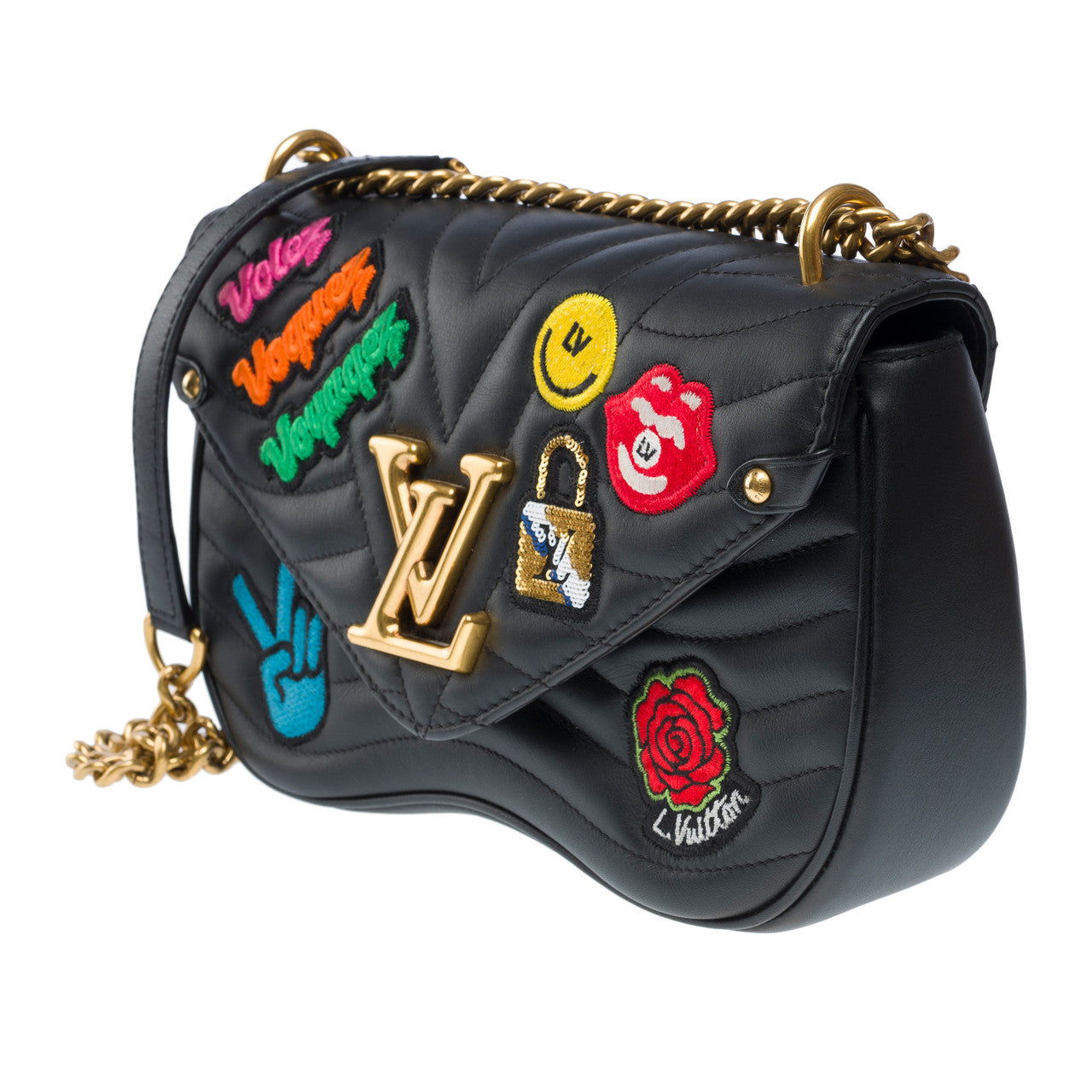 Sac LOUIS VUITTON New Wave en Cuir Noir - 102141