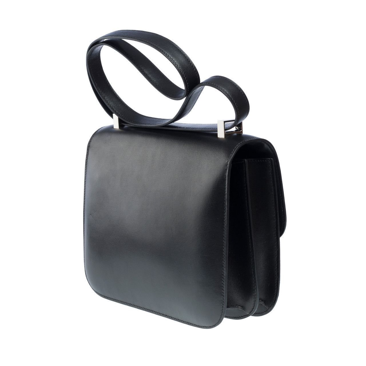 Sac HERMES Constance en Cuir Noir - 102148