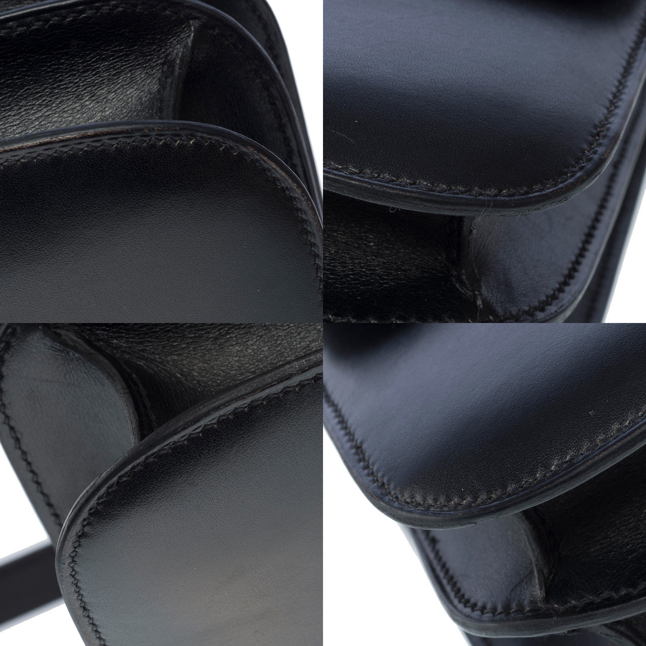 Sac HERMES Constance en Cuir Noir - 102148