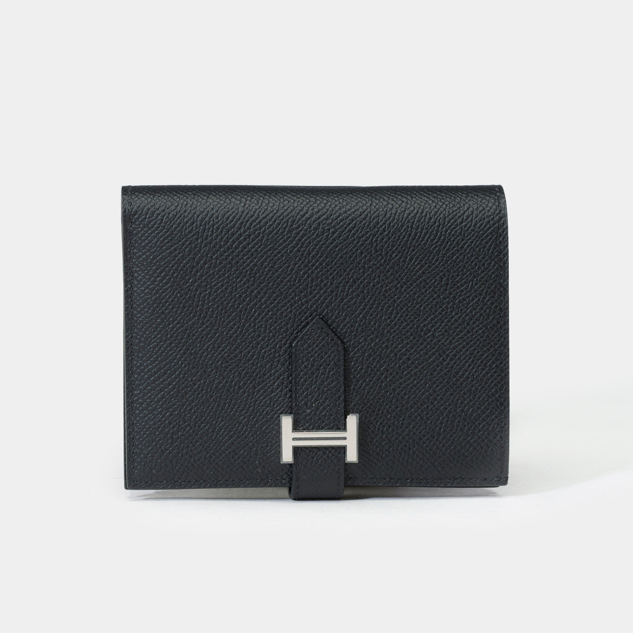 Accessoire HERMES Bearn en Cuir Noir - 102144