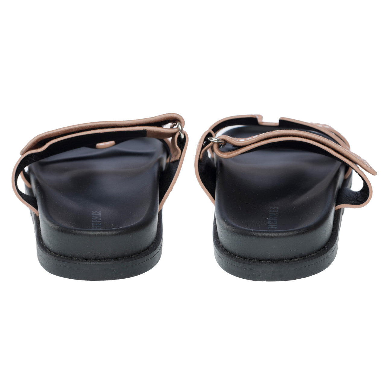 Chaussure HERMES Chypre en Velours Marron - 102218