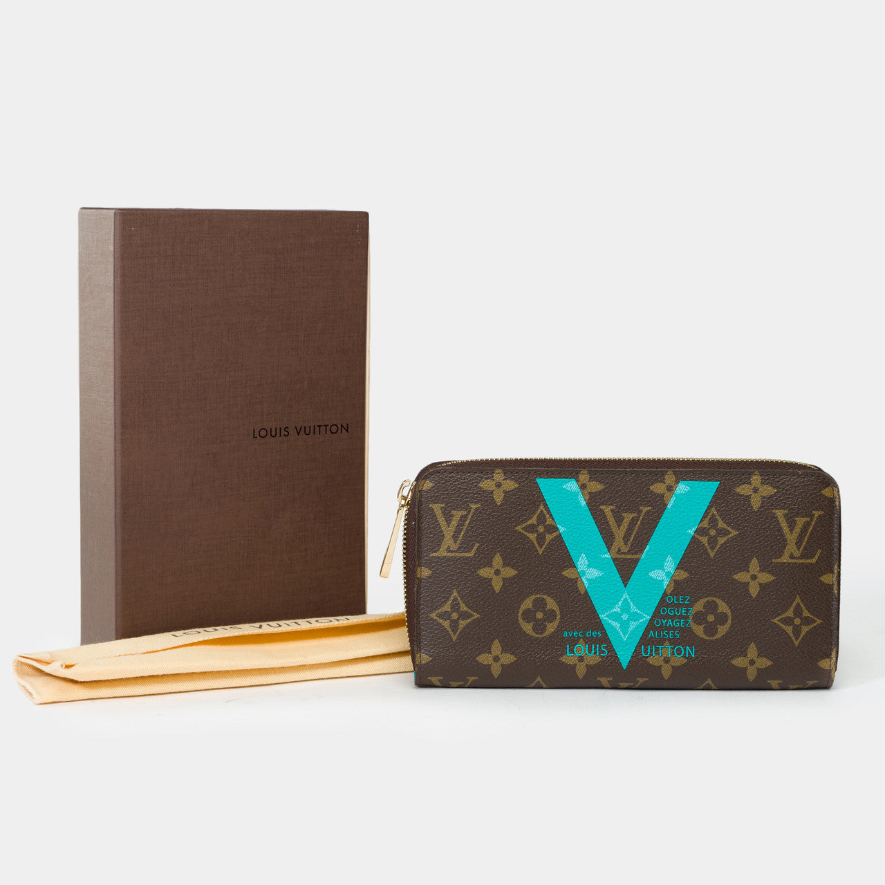 Accessoire LOUIS VUITTON Zippy en Toile Marron - 102202