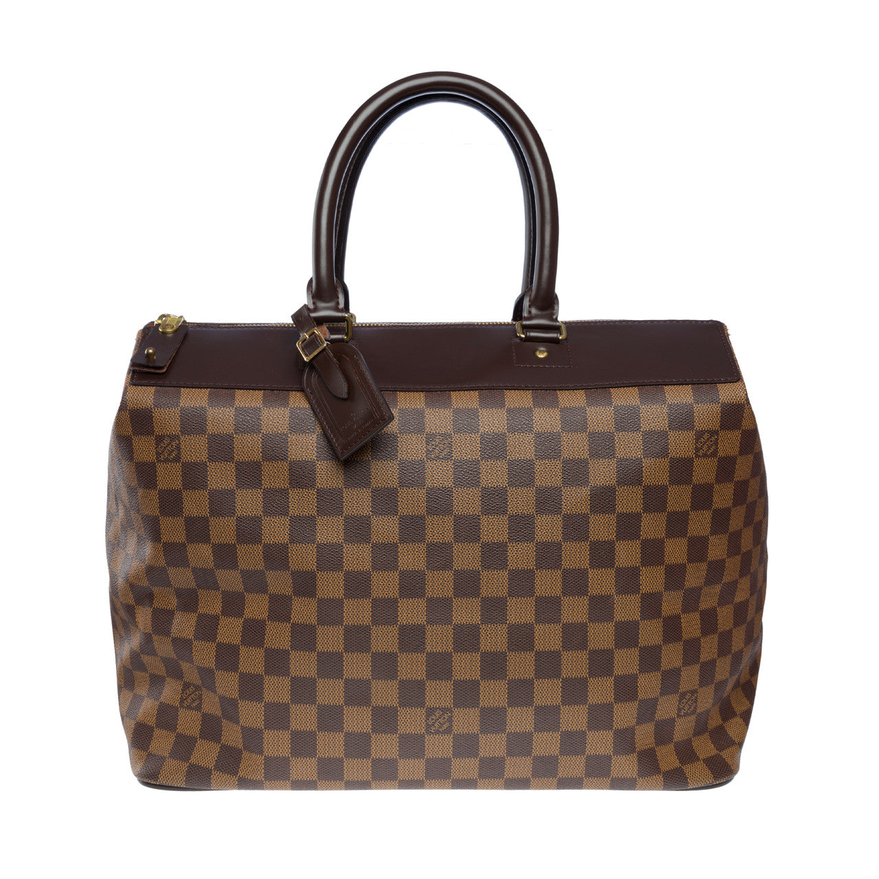 Sac LOUIS VUITTON Greenwich Tote en Toile Marron - 102195