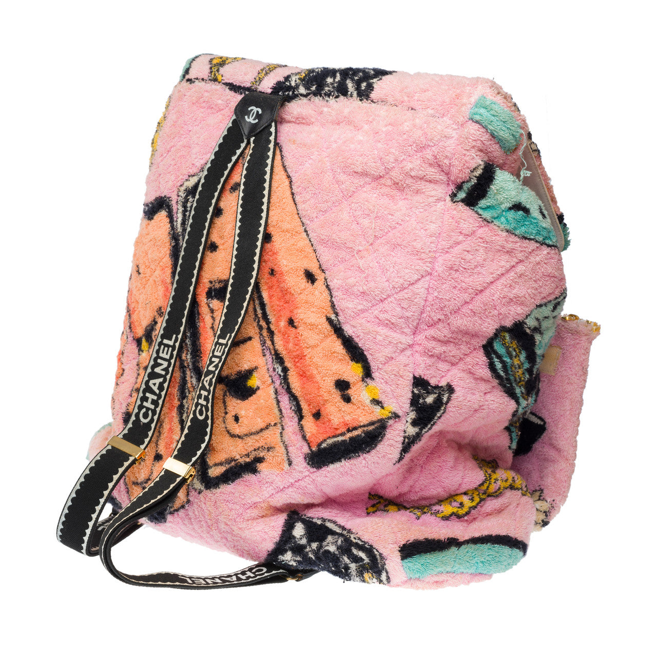 Sac CHANEL en Tweed Rose - 102203