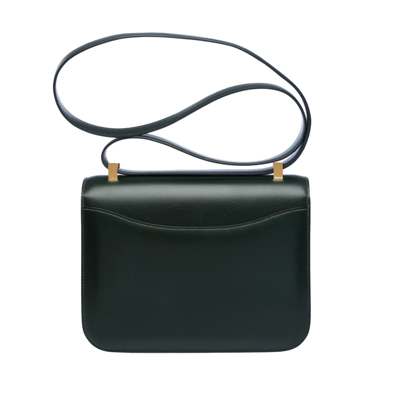 Sac HERMES Constance en Cuir Vert - 102189