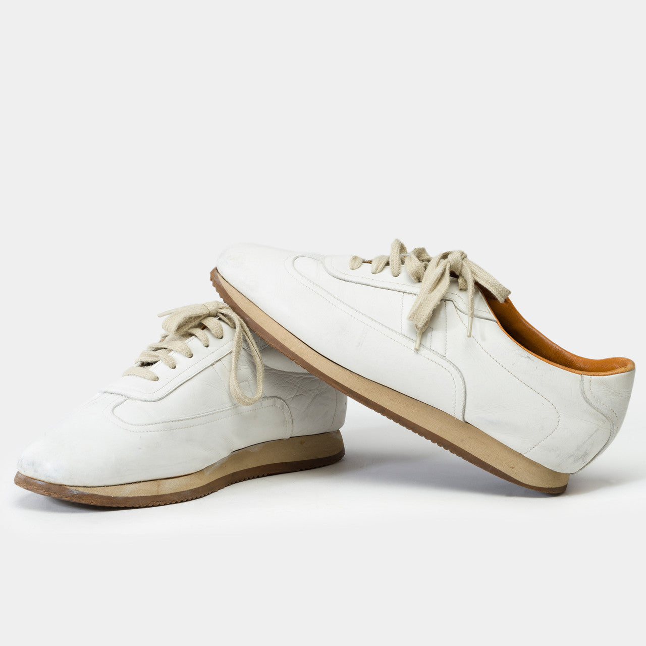 Chaussure HERMES en Cuir Blanc - 102212