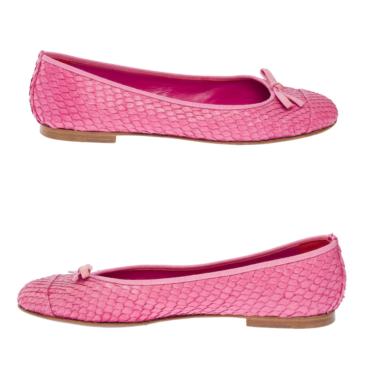 Chaussure NON SIGNE / UNSIGNED en Python Rose - 102240