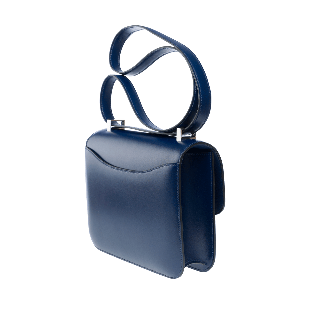 Sac HERMES Constance en Cuir Bleu - 102275