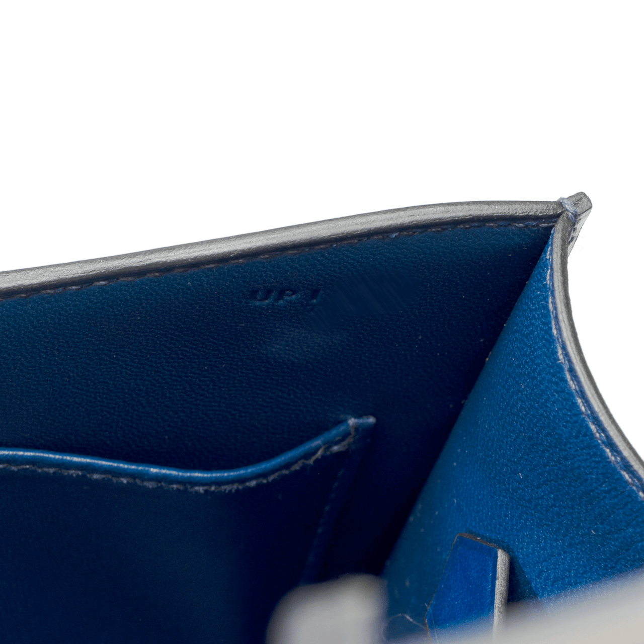 Sac HERMES Constance en Cuir Bleu - 102275