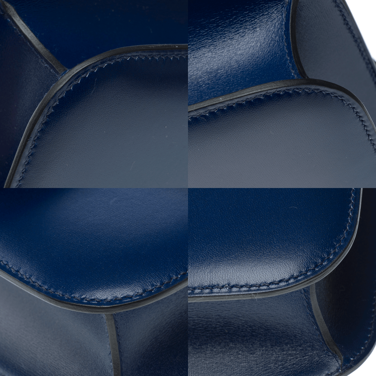 Sac HERMES Constance en Cuir Bleu - 102275