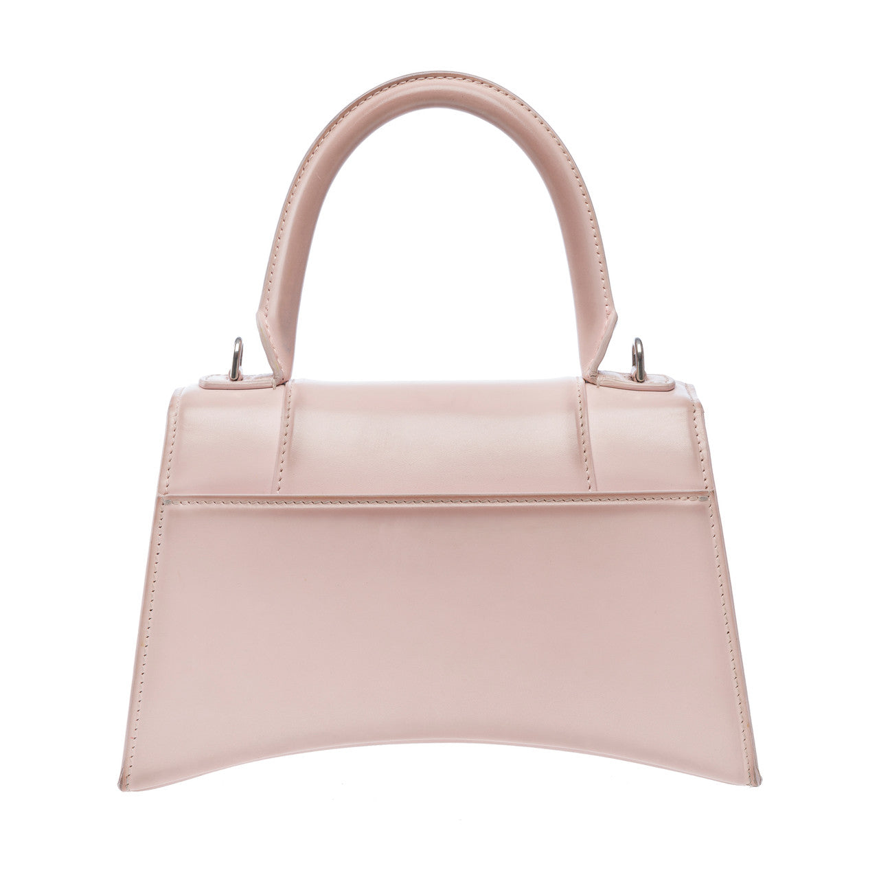 Sac BALENCIAGA Hourglass en Cuir Rose - 102269