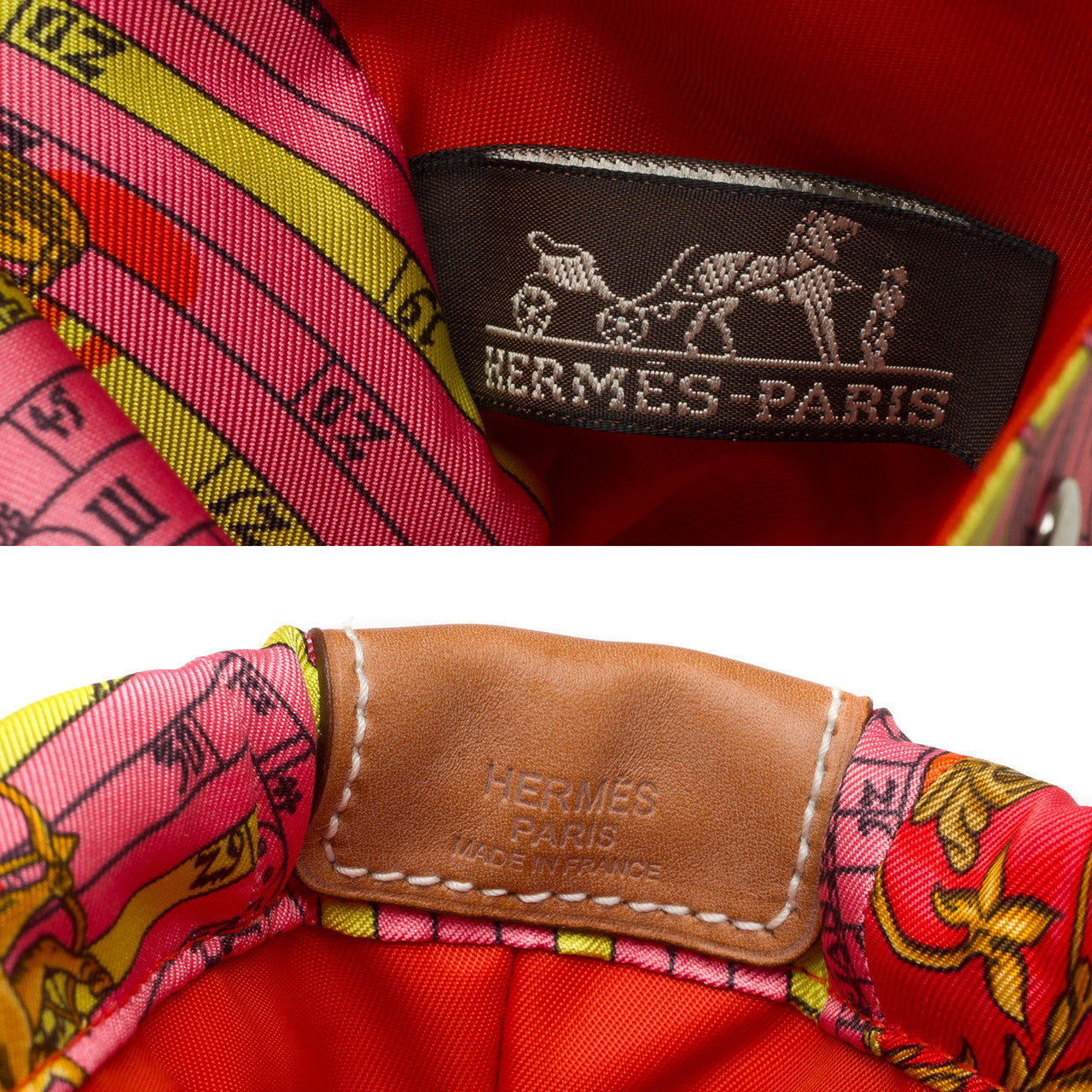 Accessoire HERMES en Soie Rose - 102242