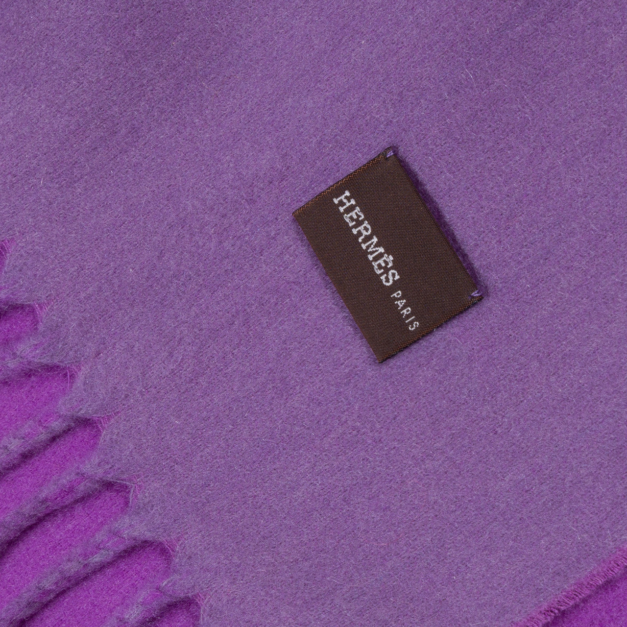 Accessoire HERMES en Cachemire Violet - 102255