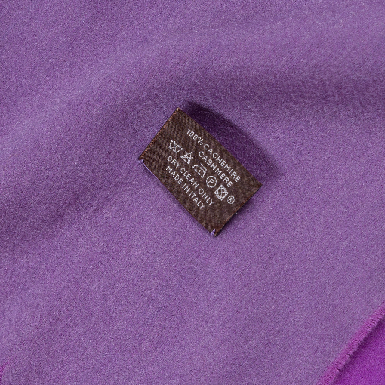 Accessoire HERMES en Cachemire Violet - 102255