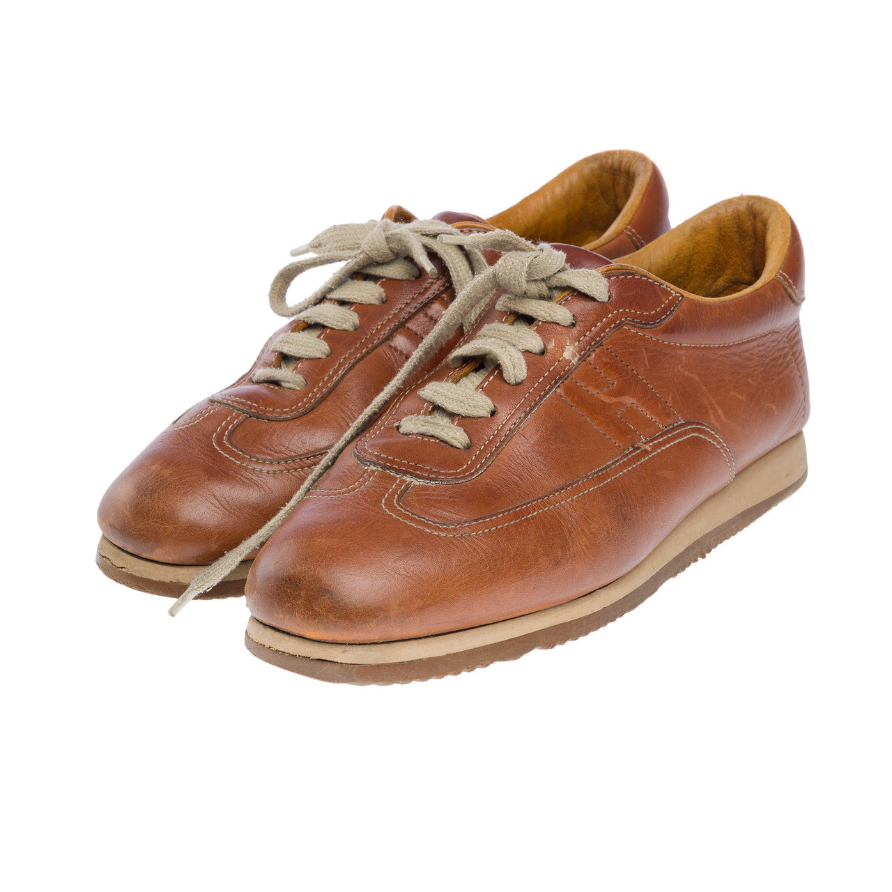 Chaussure HERMES en Cuir Marron - 102214