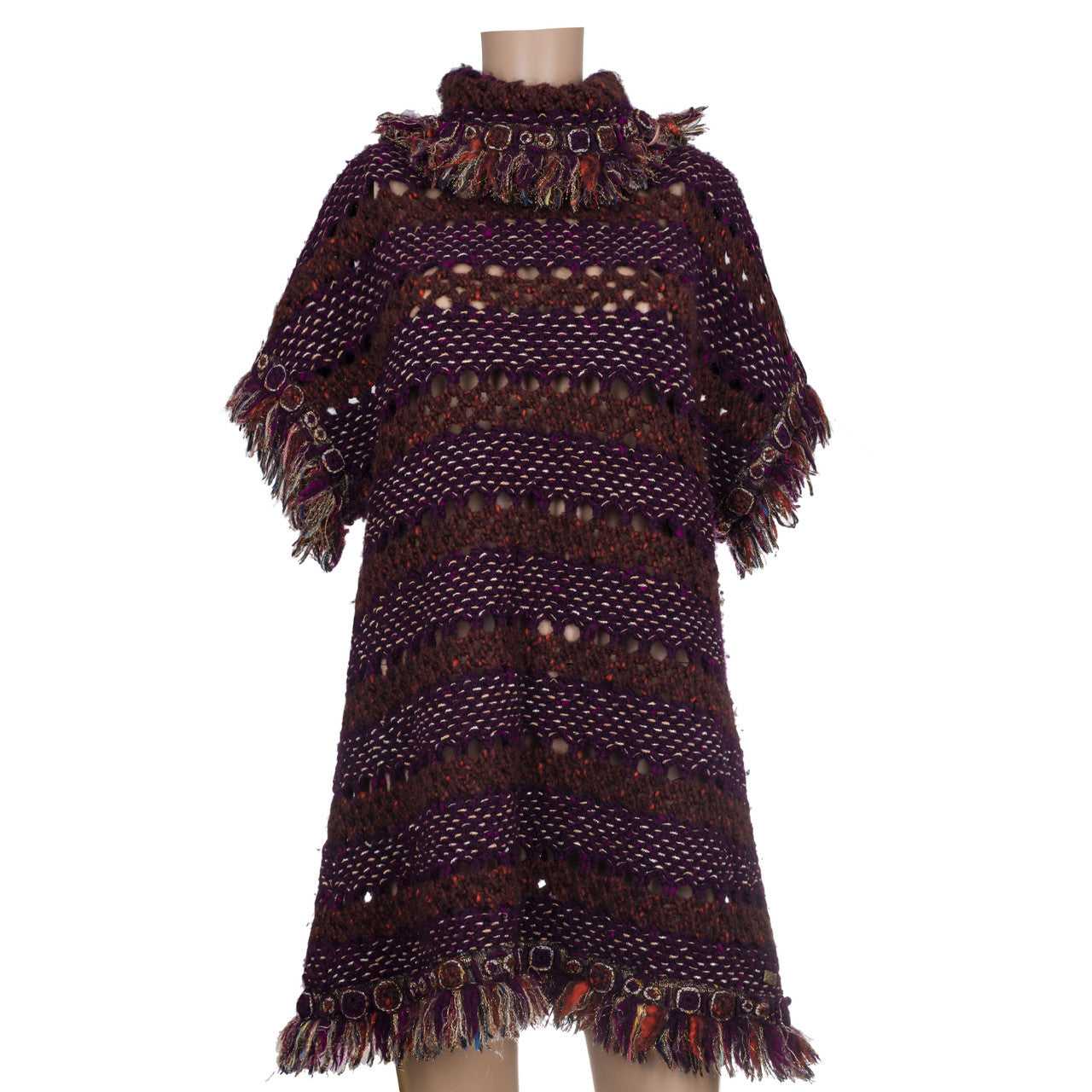 Vêtement CHANEL en Lain Violet - 102206