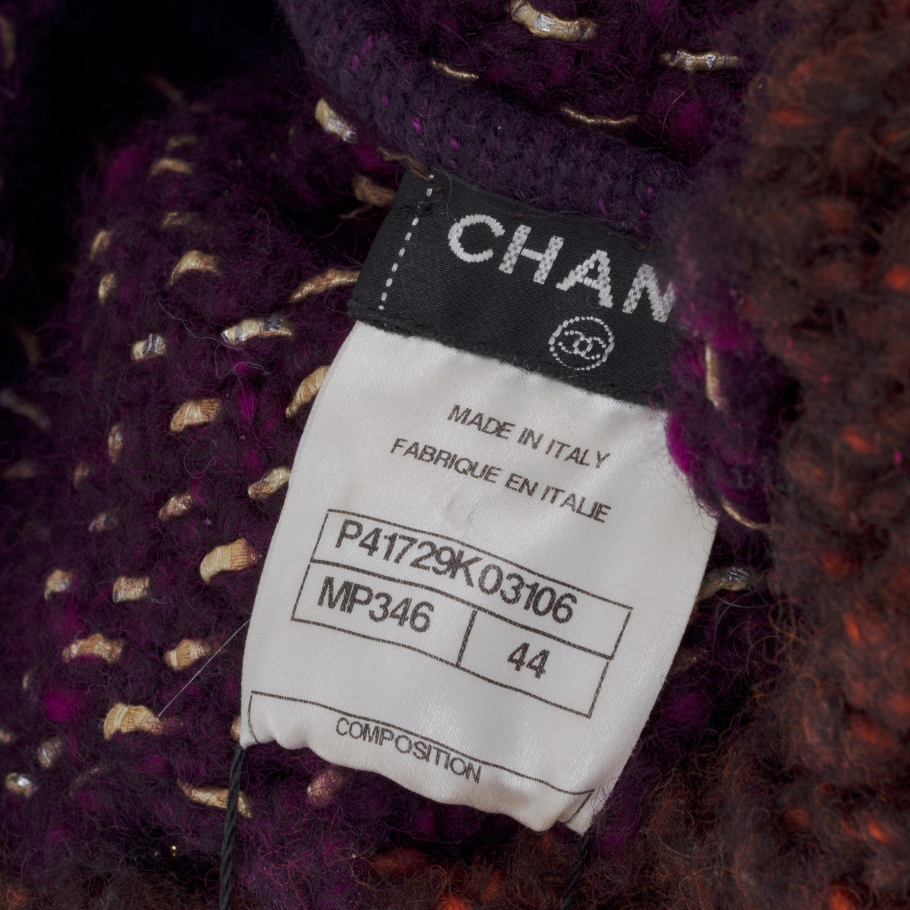 Vêtement CHANEL en Lain Violet - 102206