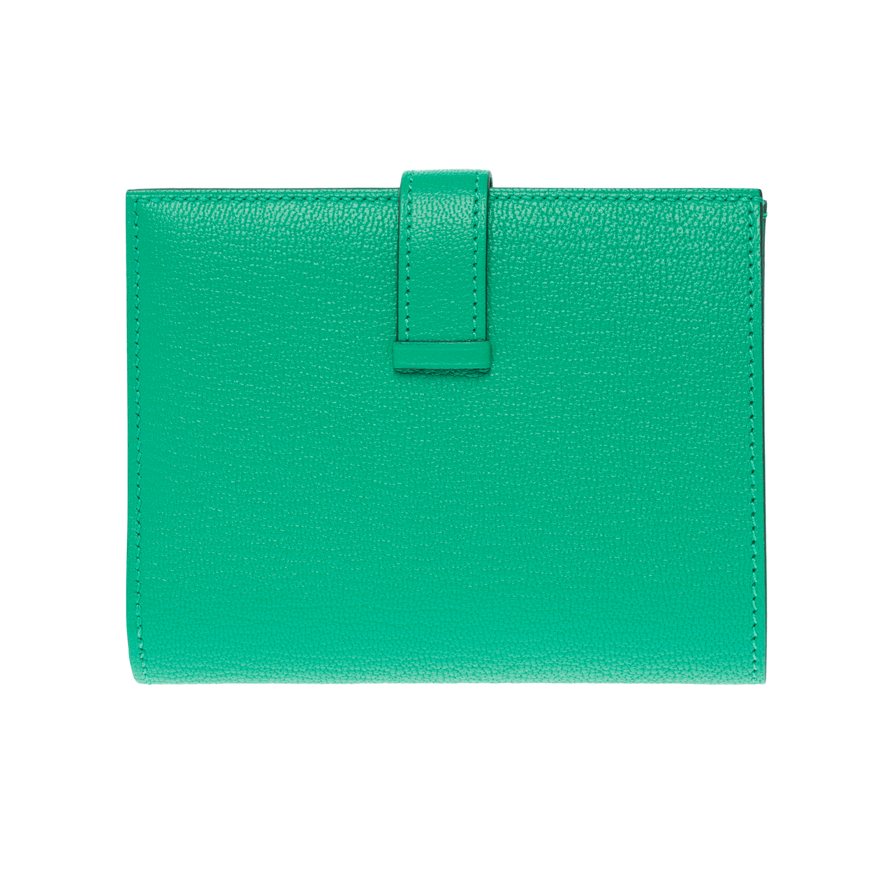 Accessoire HERMES Bearn en Cuir Vert - 102300