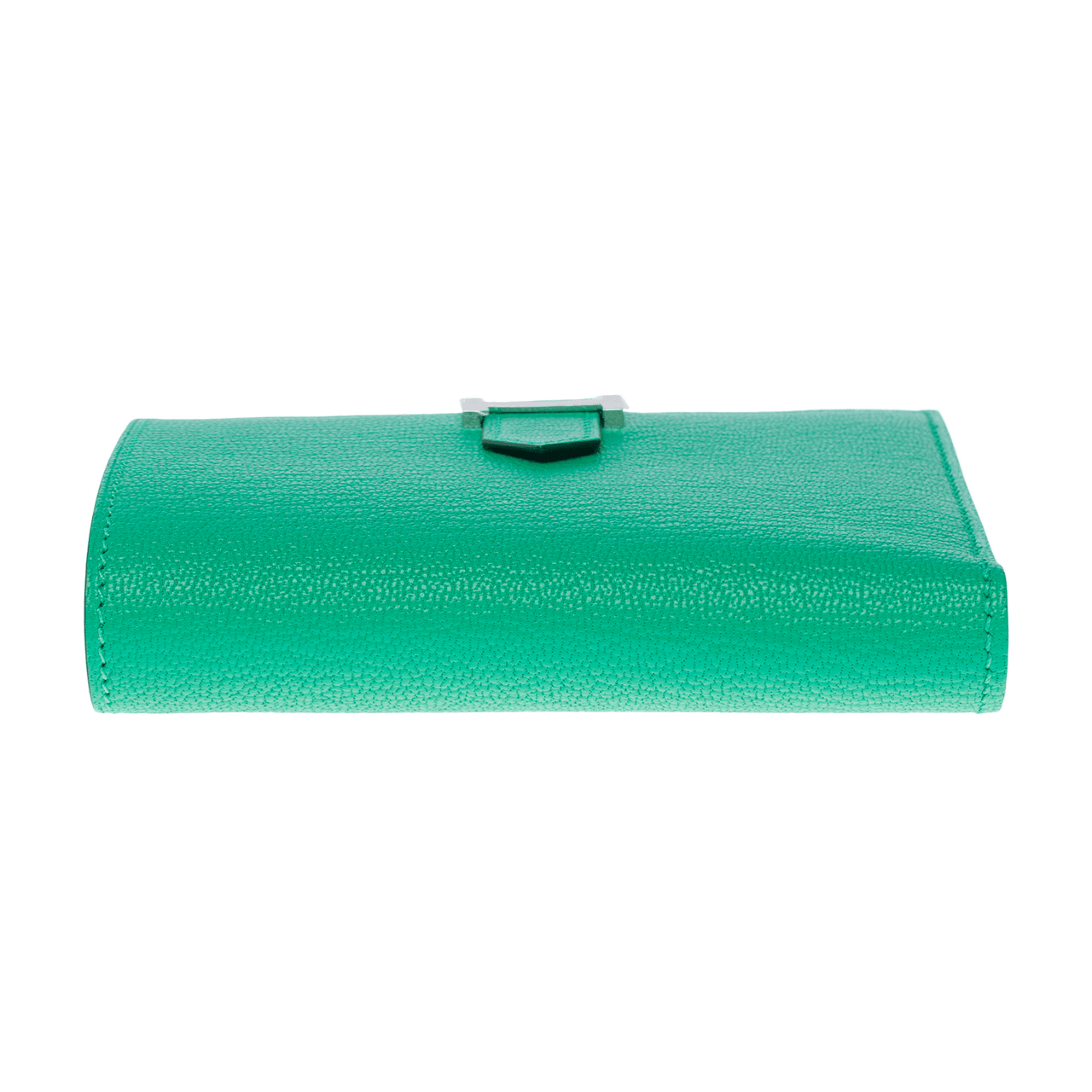 Accessoire HERMES Bearn en Cuir Vert - 102300