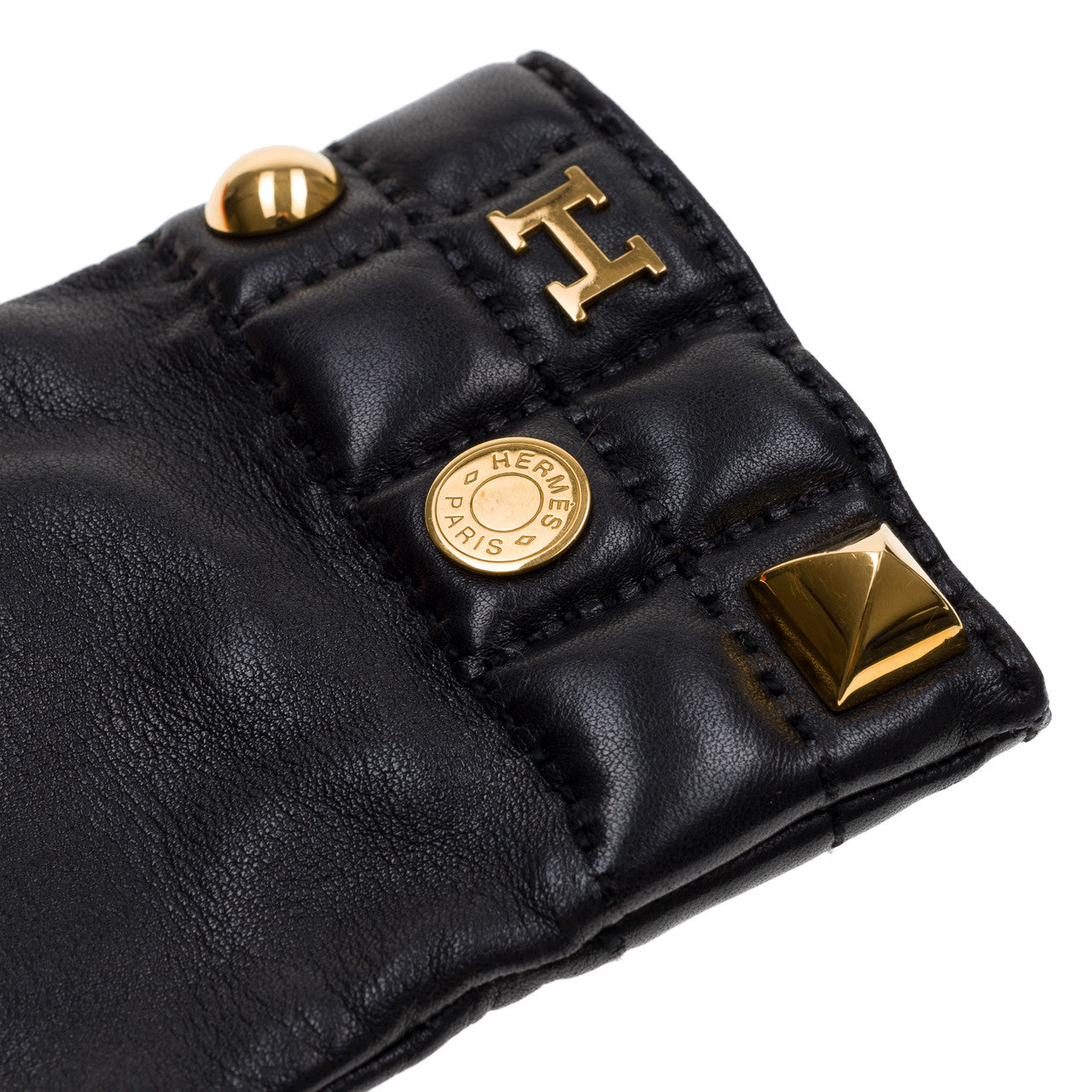 Accessoire HERMES en Cuir Noir - 102243