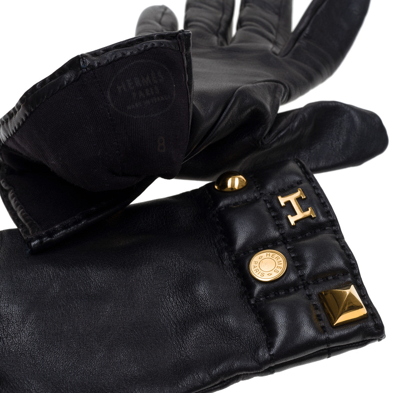 Accessoire HERMES en Cuir Noir - 102243