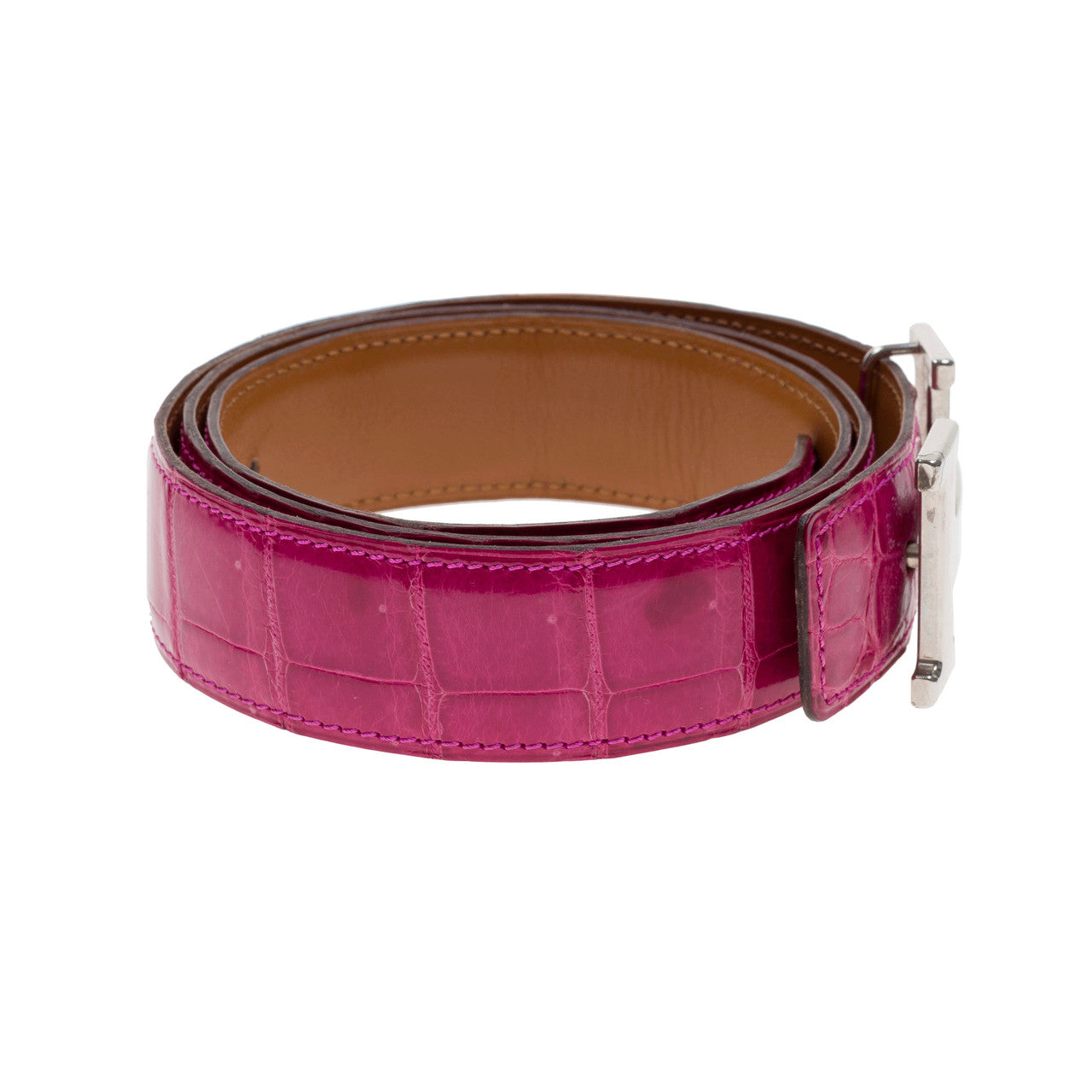 Accessoire HERMES en Crocodile Rose - 102247