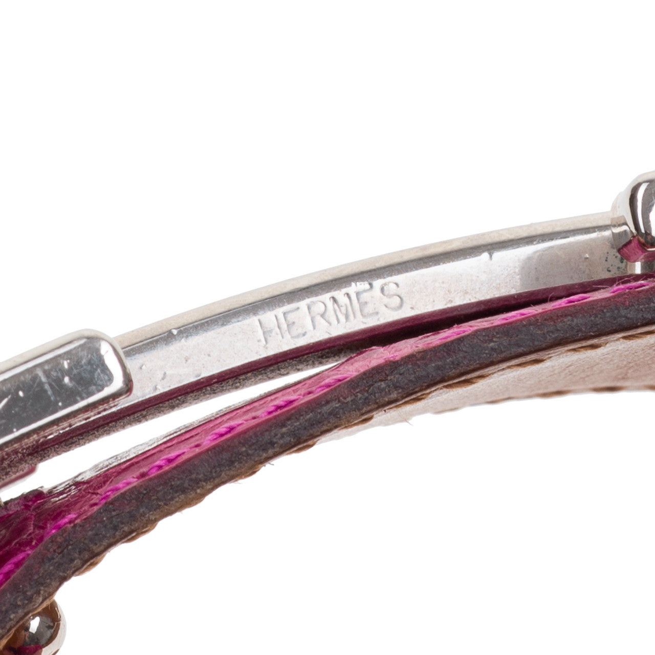 Accessoire HERMES en Crocodile Rose - 102247