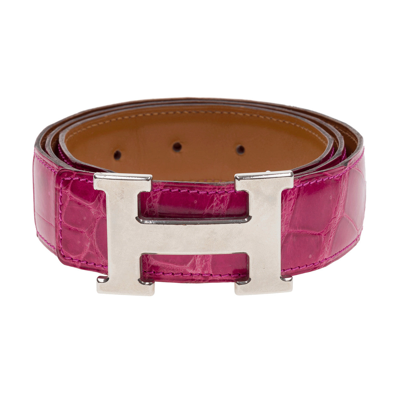 Accessoire HERMES en Crocodile Rose - 102247