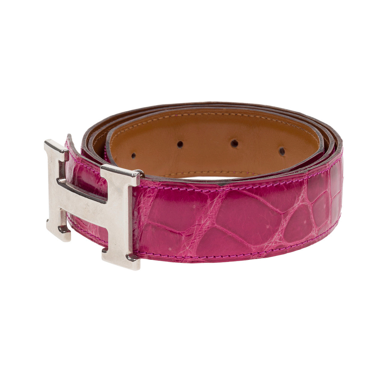 Accessoire HERMES en Crocodile Rose - 102247
