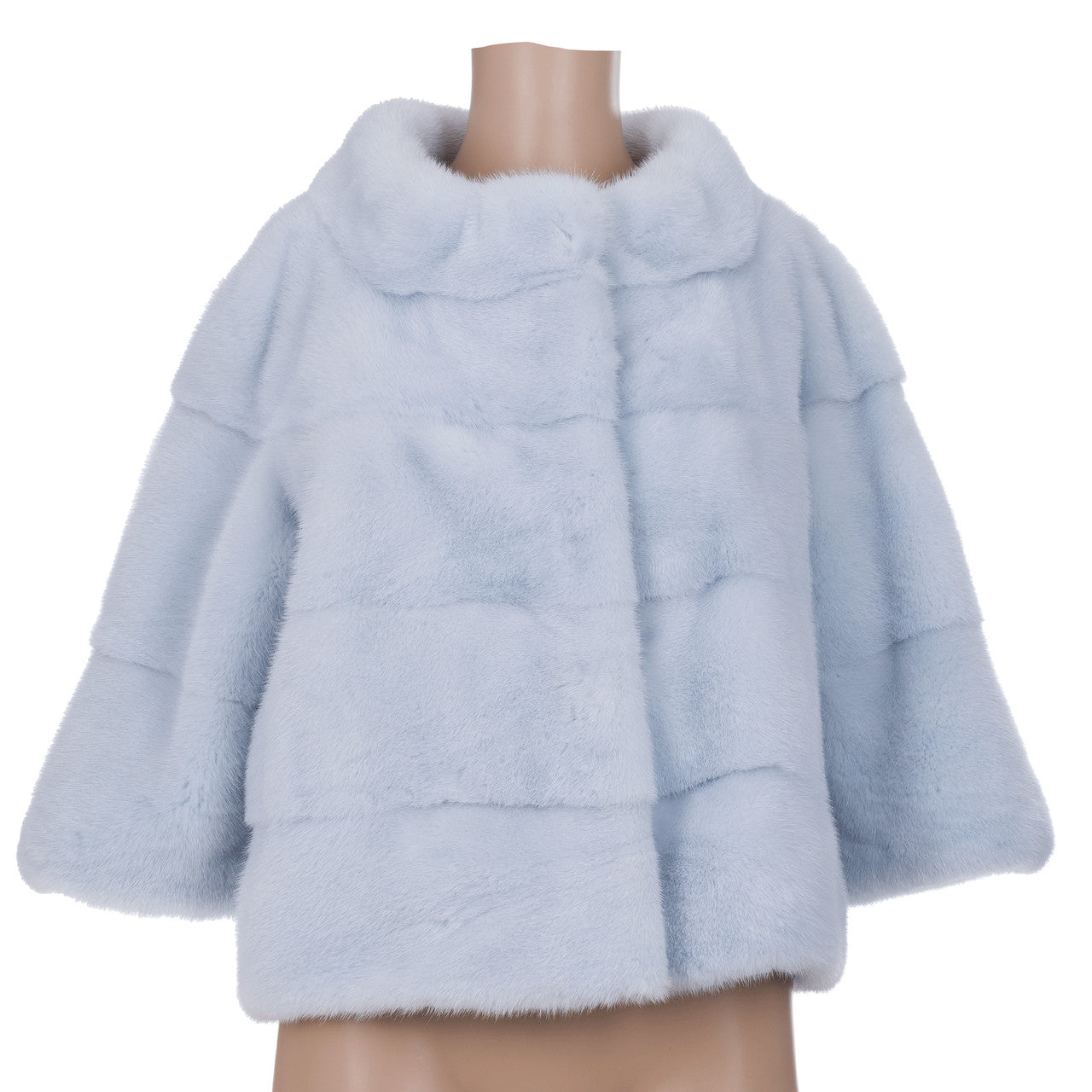 Vêtement NON SIGNE / UNSIGNED en Fourrure Bleu - 102235