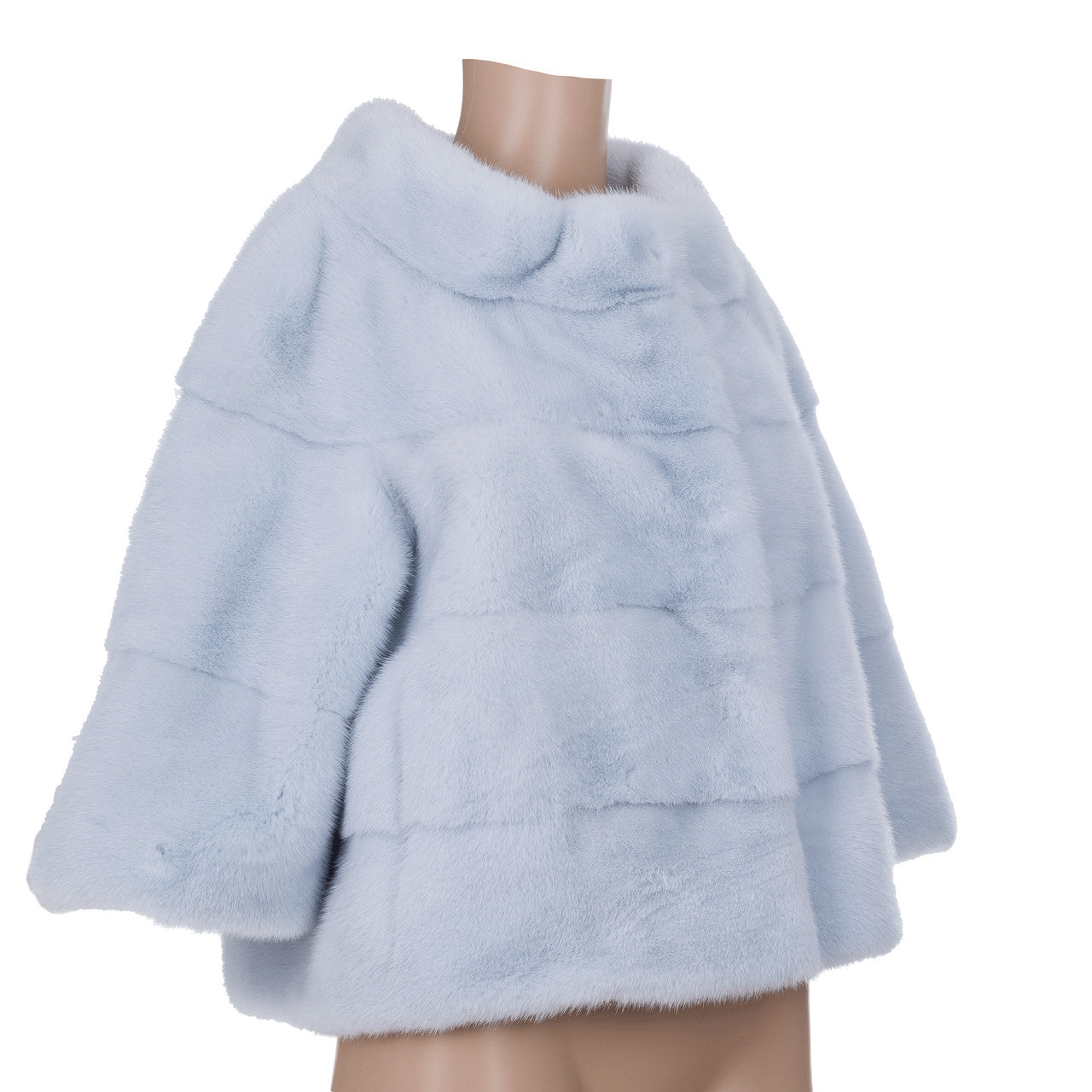 Vêtement NON SIGNE / UNSIGNED en Fourrure Bleu - 102235