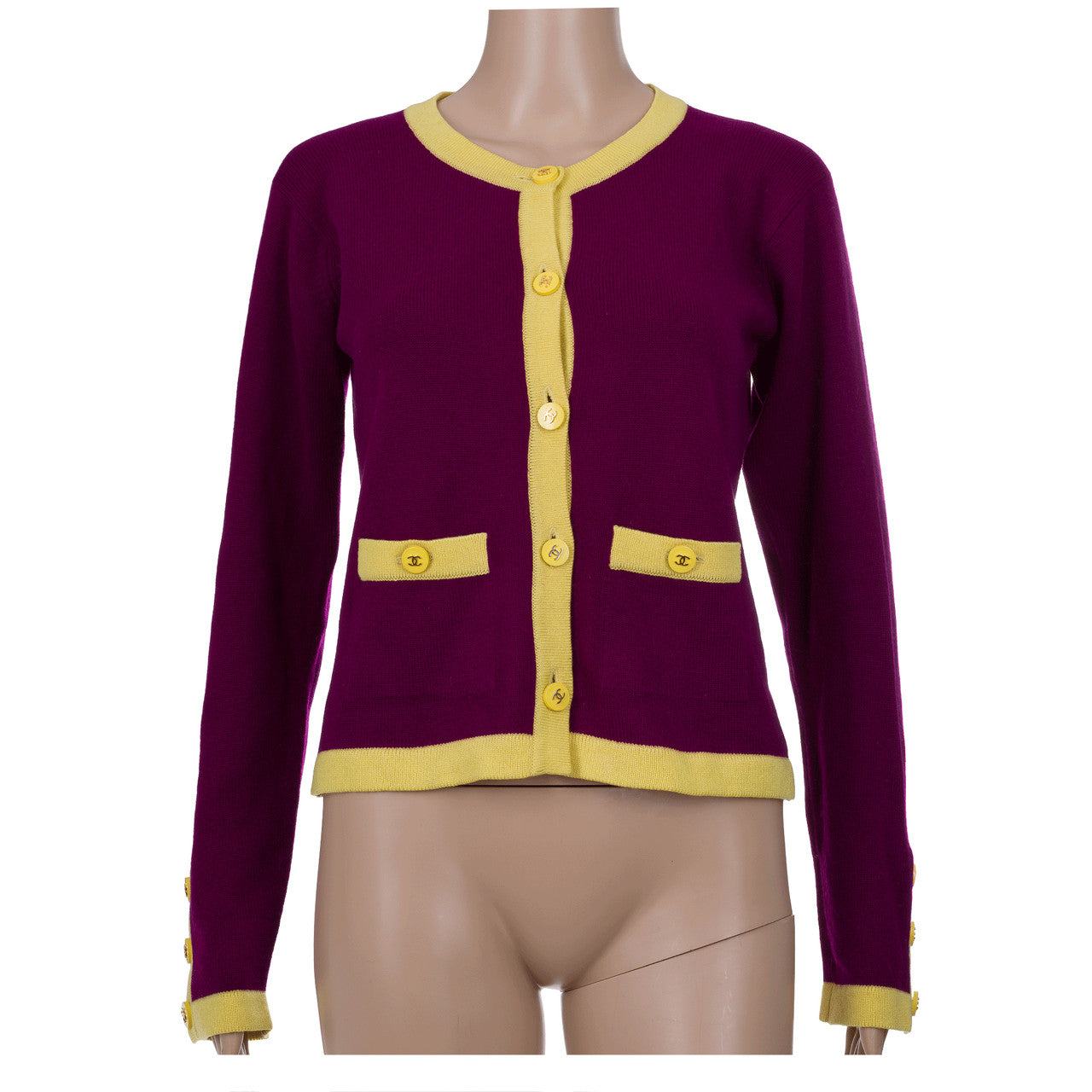 Vêtement CHANEL en Lain Violet - 102245