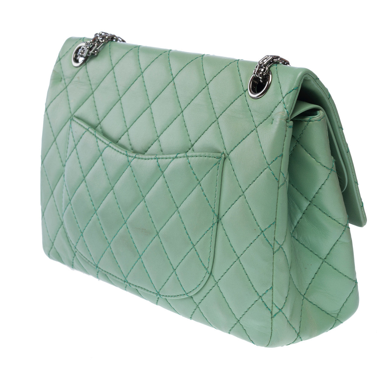 Sac CHANEL 2.55 en Cuir Vert - 102400
