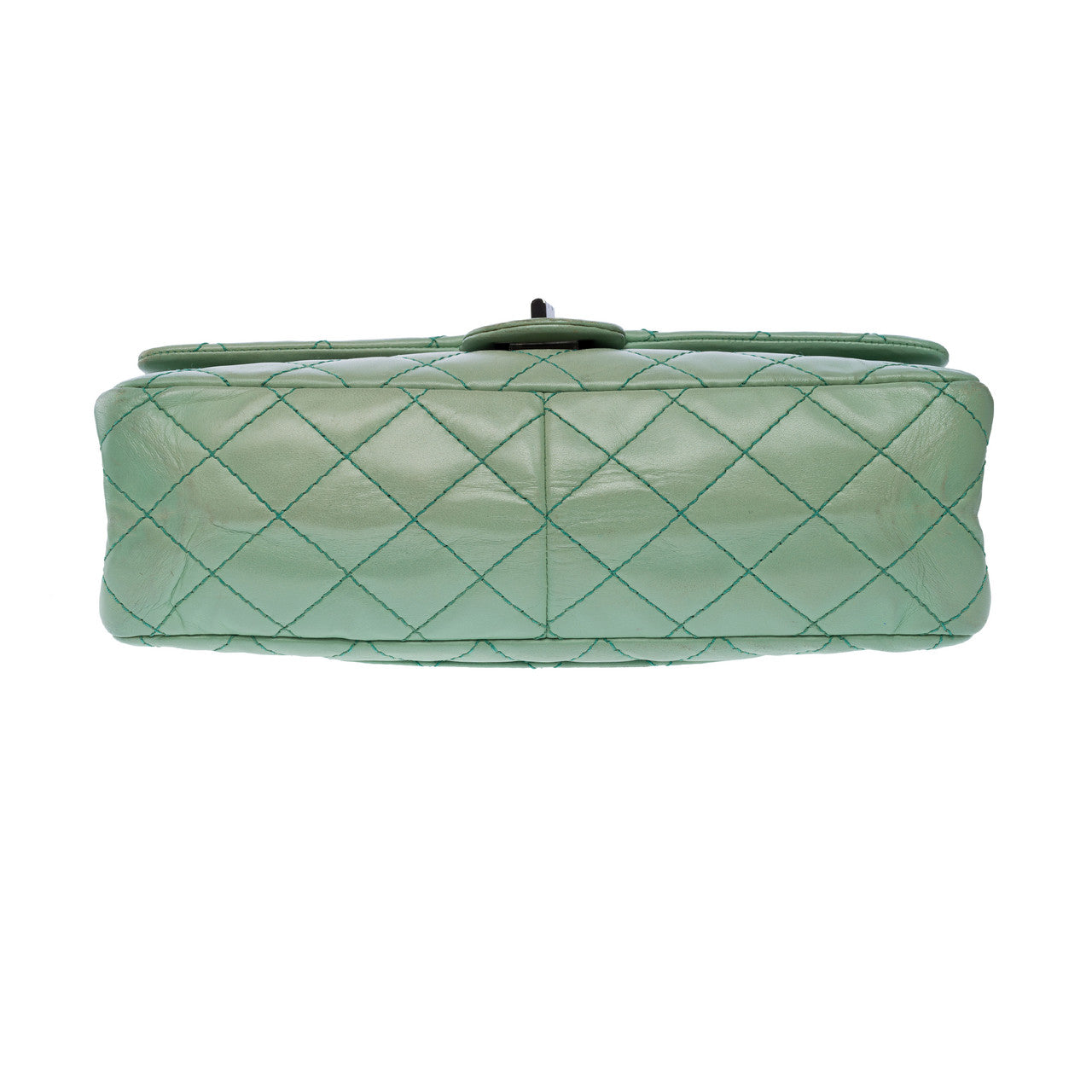 Sac CHANEL 2.55 en Cuir Vert - 102400