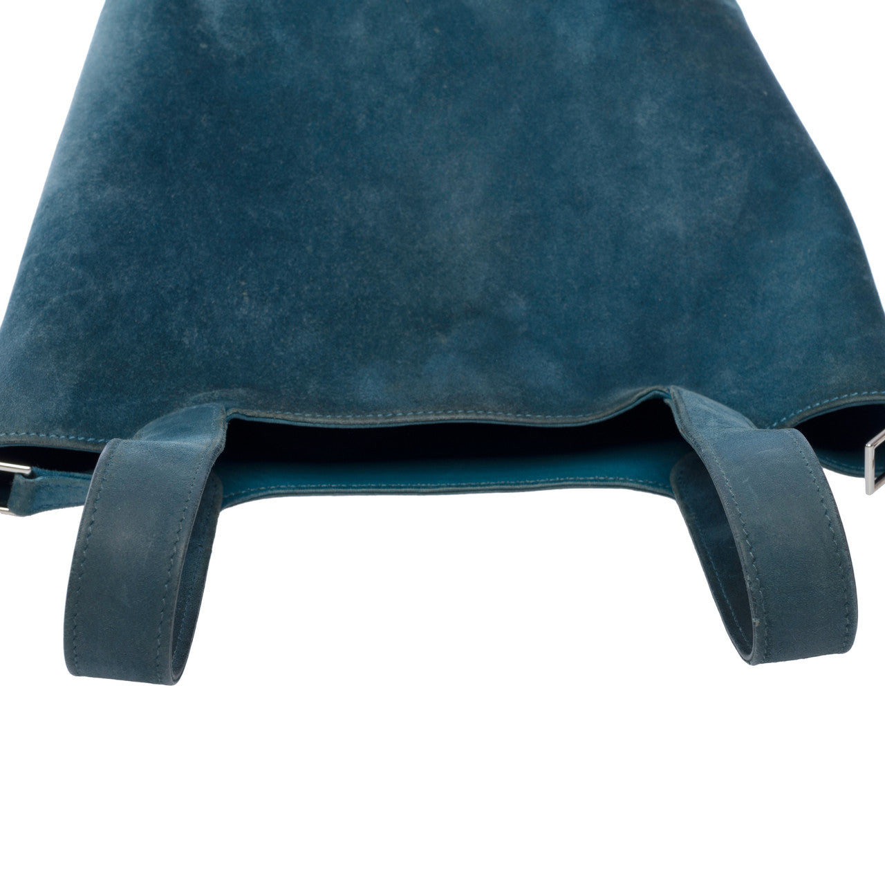 Sac HERMES Picotin en Suède Bleu - 102403