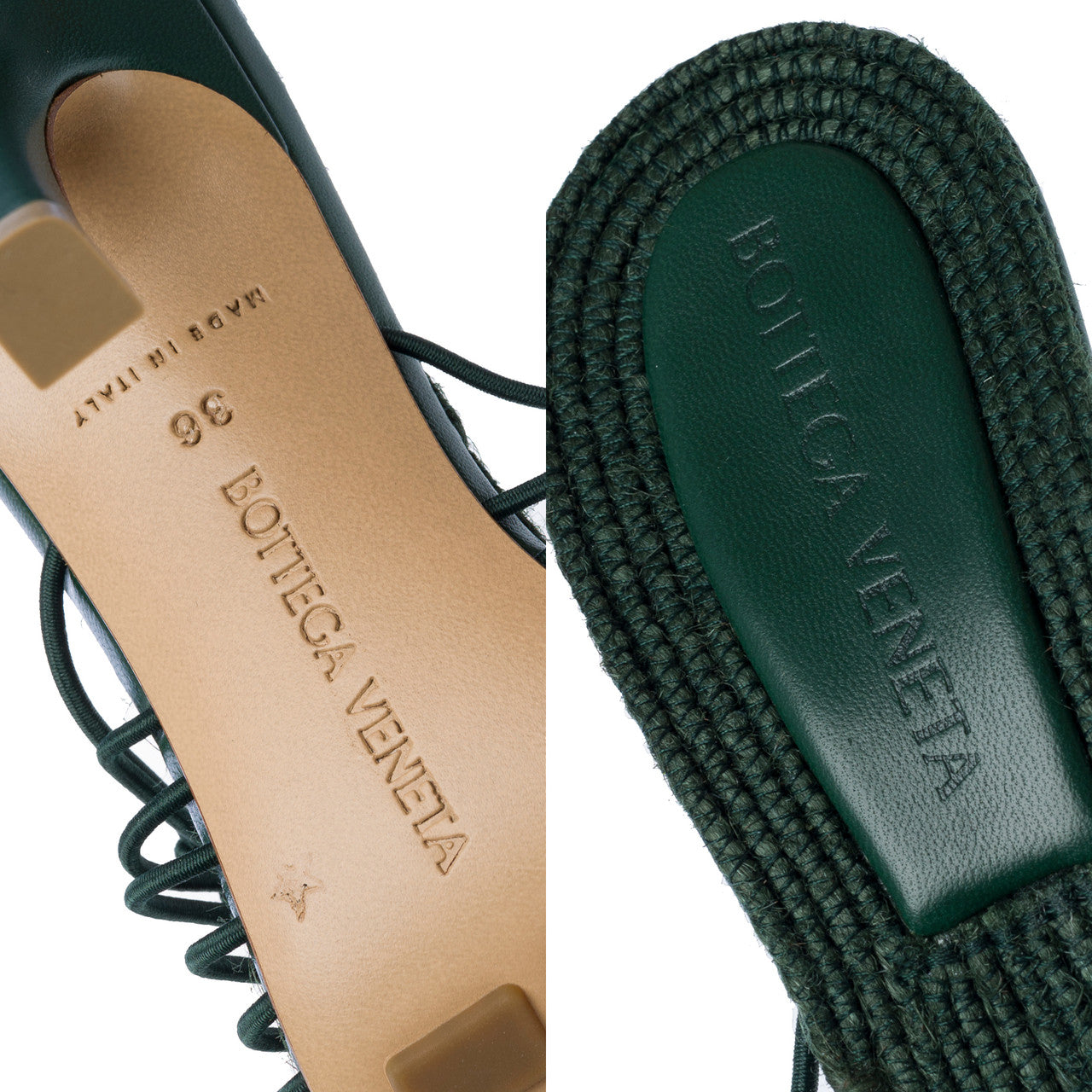 Chaussure BOTTEGA VENETA en Cuir Vert - 102445