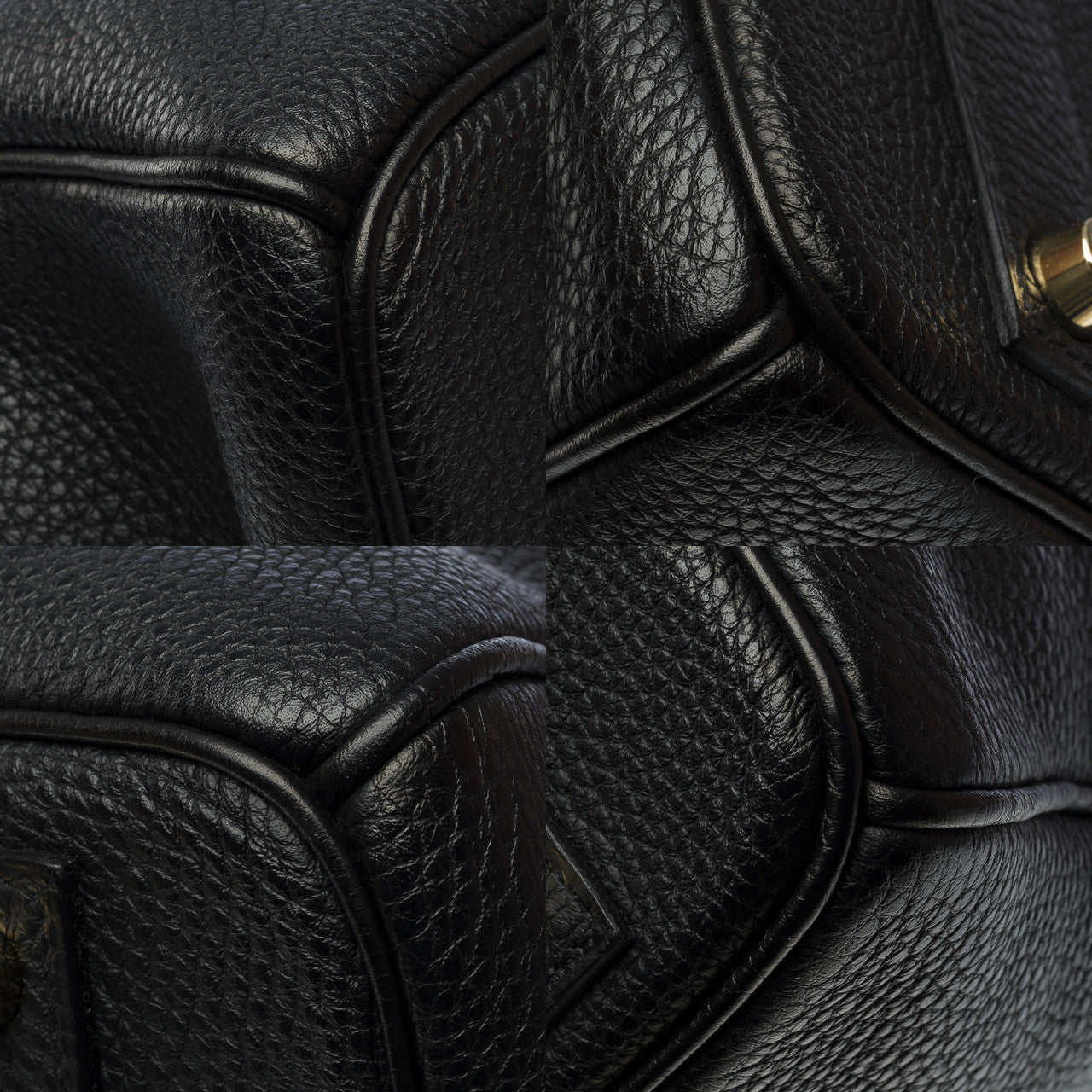 Sac HERMES Birkin 40 en Cuir Noir - 102347