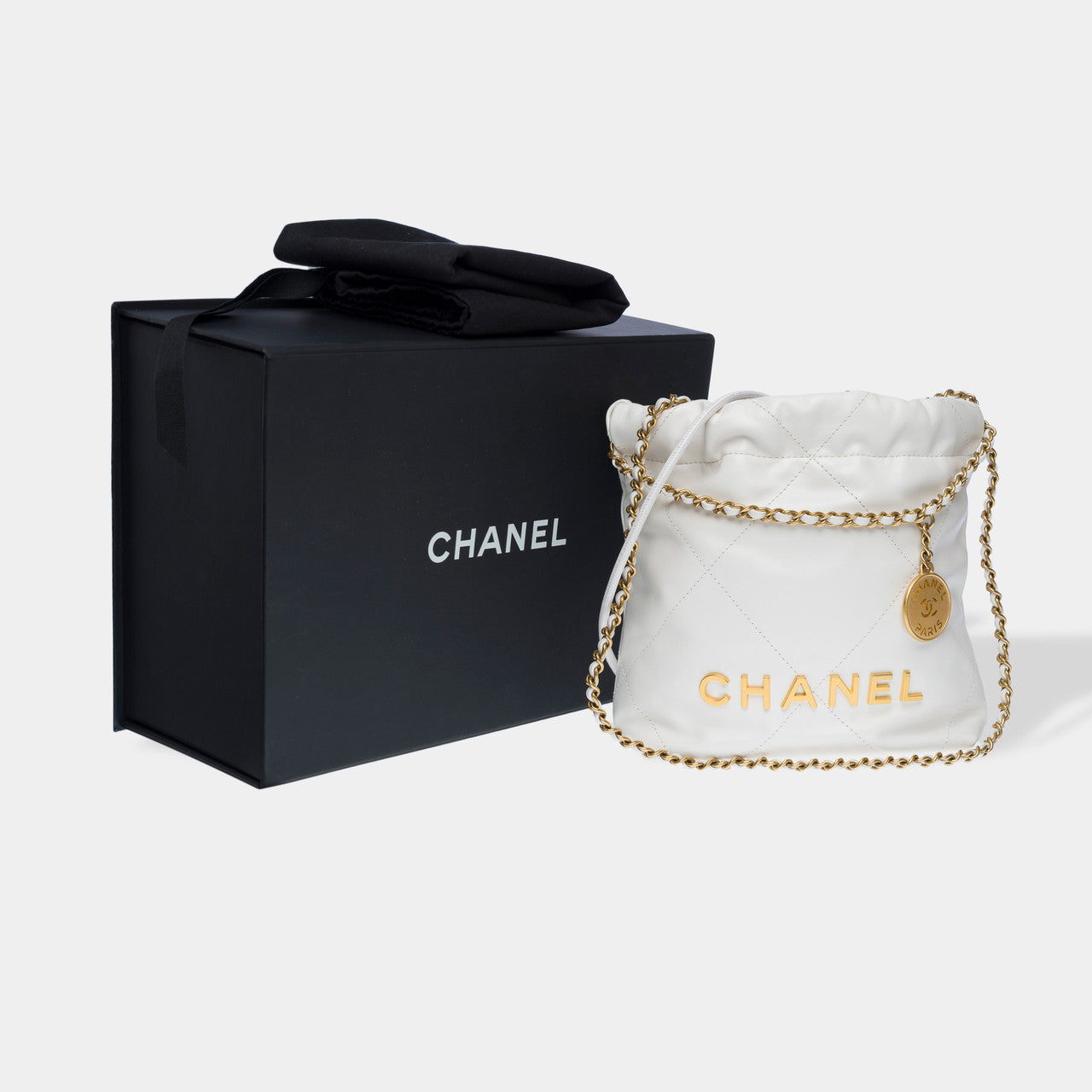 Sac CHANEL en Cuir Blanc - 102461