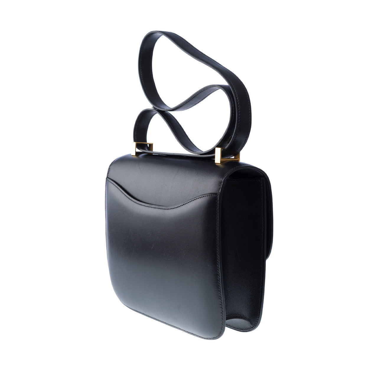 Sac HERMES Constance en Cuir Noir - 102452