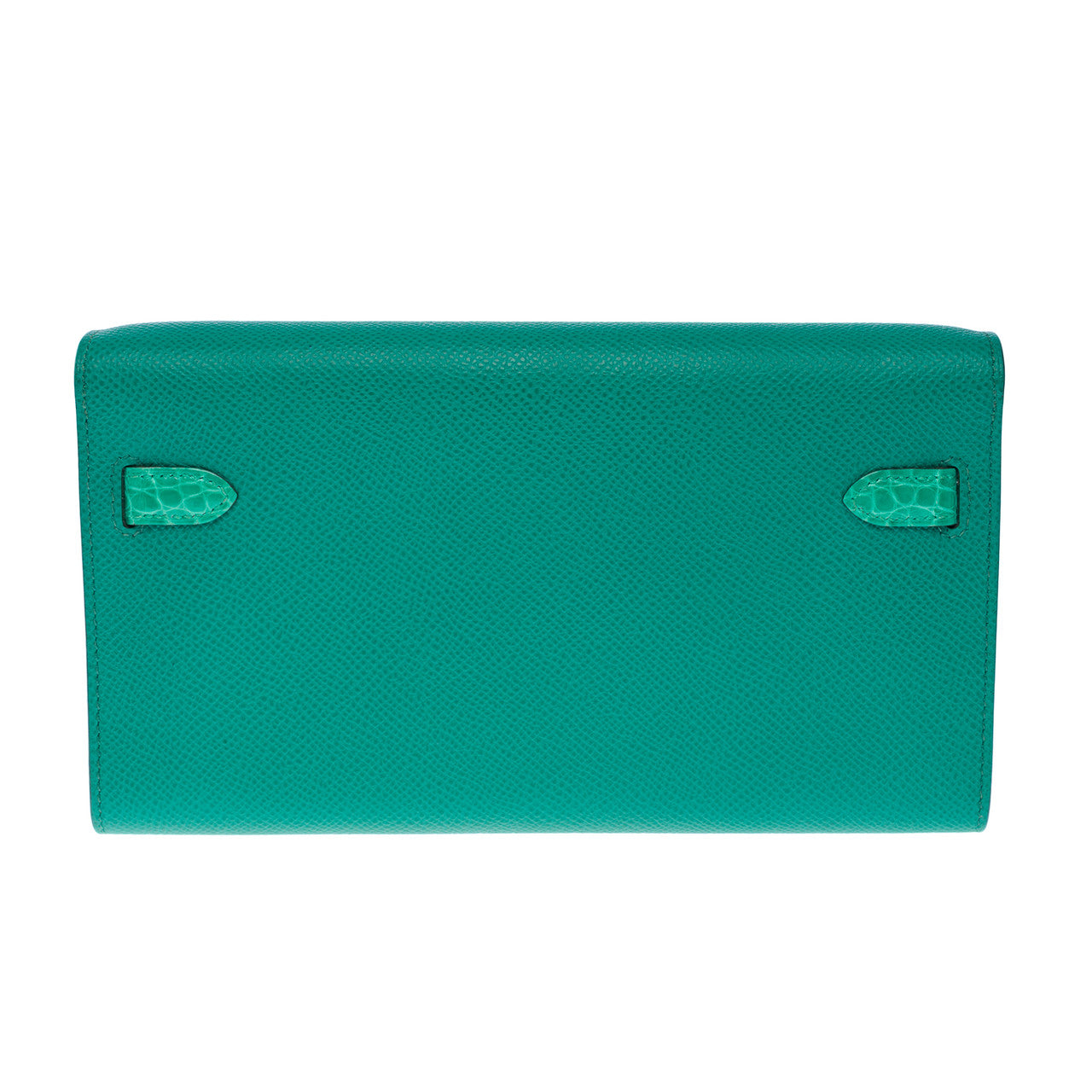 Sac HERMES Kelly to go en Cuir Vert - 102486